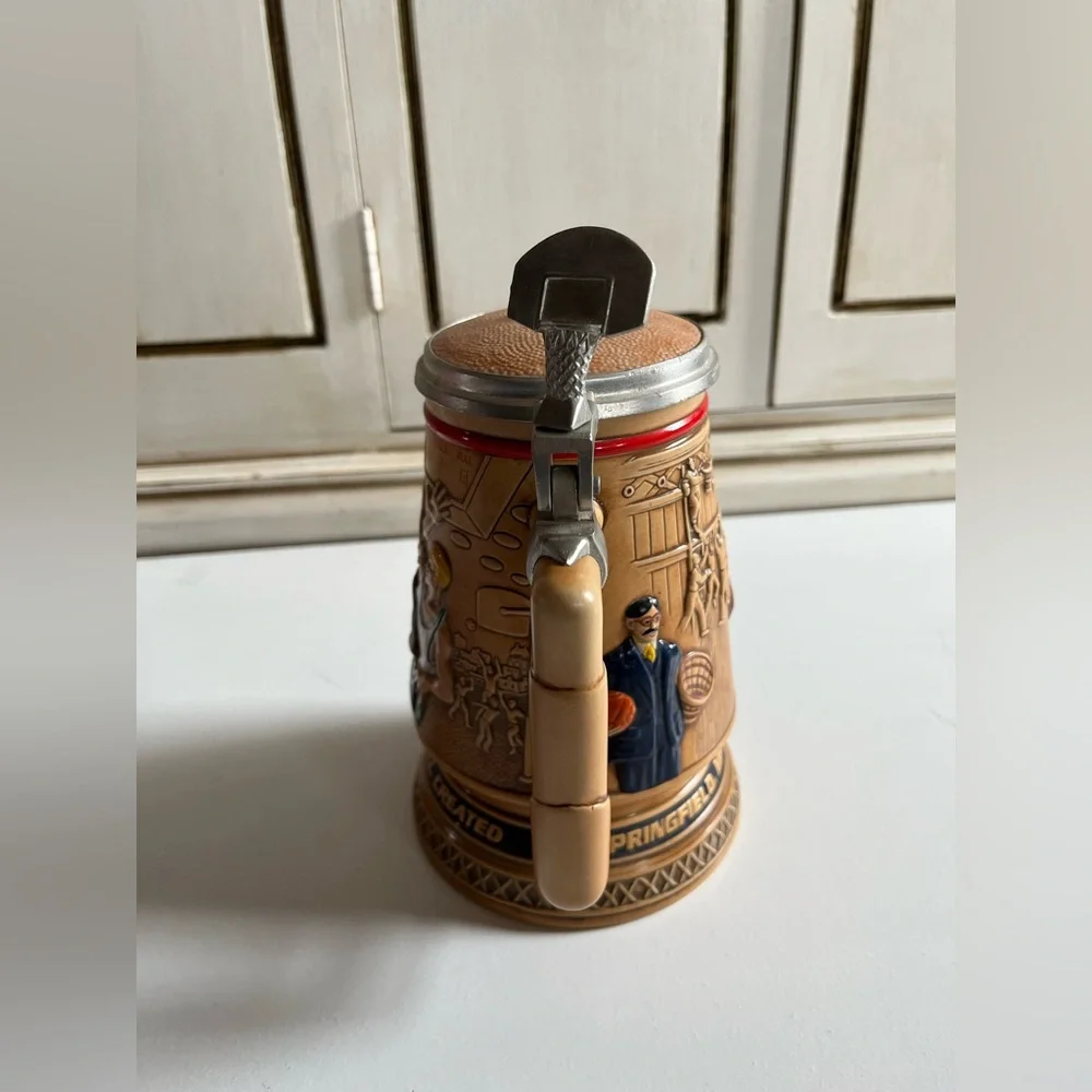 Vintage Avon Stein A Century of Basketball Stein 1993 Hand crafted in Brazil Cup